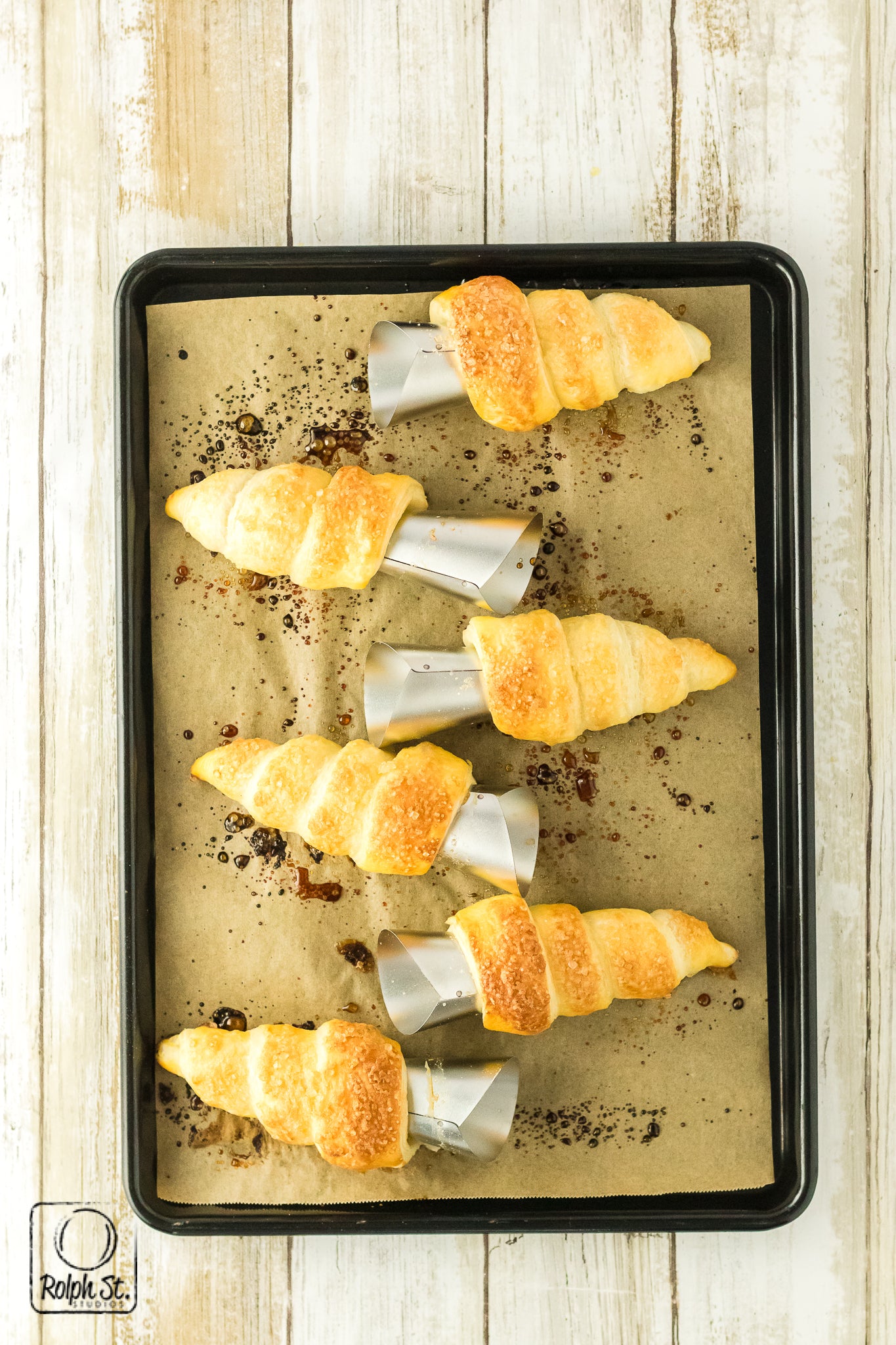 Exclusive Pumpkin Cream Horns