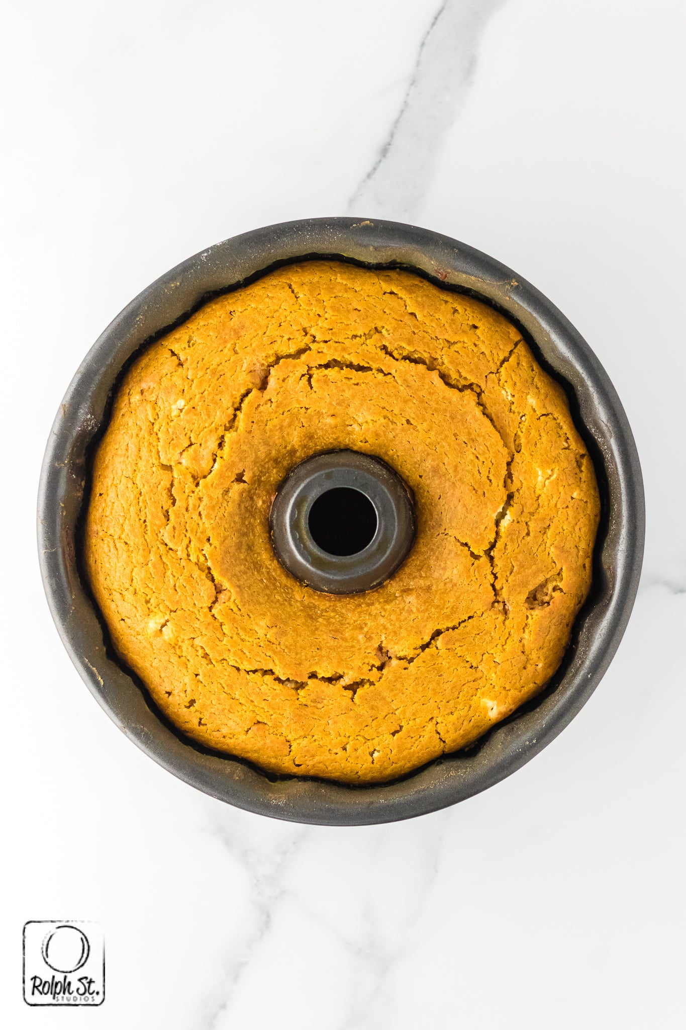 Exclusive Pumpkin Cheesecake Bundt Cake with Maple Glaze