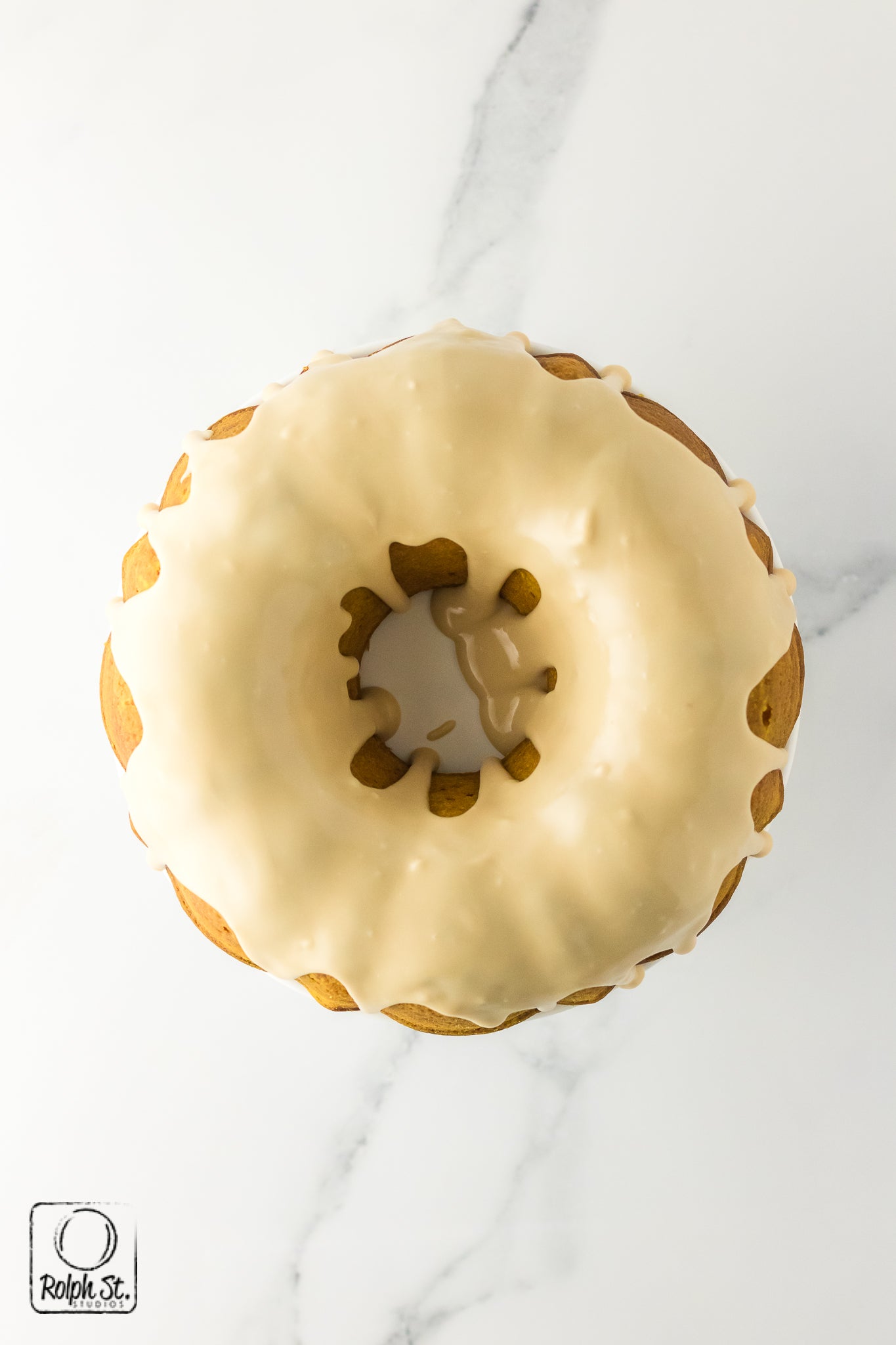 Exclusive Pumpkin Cheesecake Bundt Cake with Maple Glaze