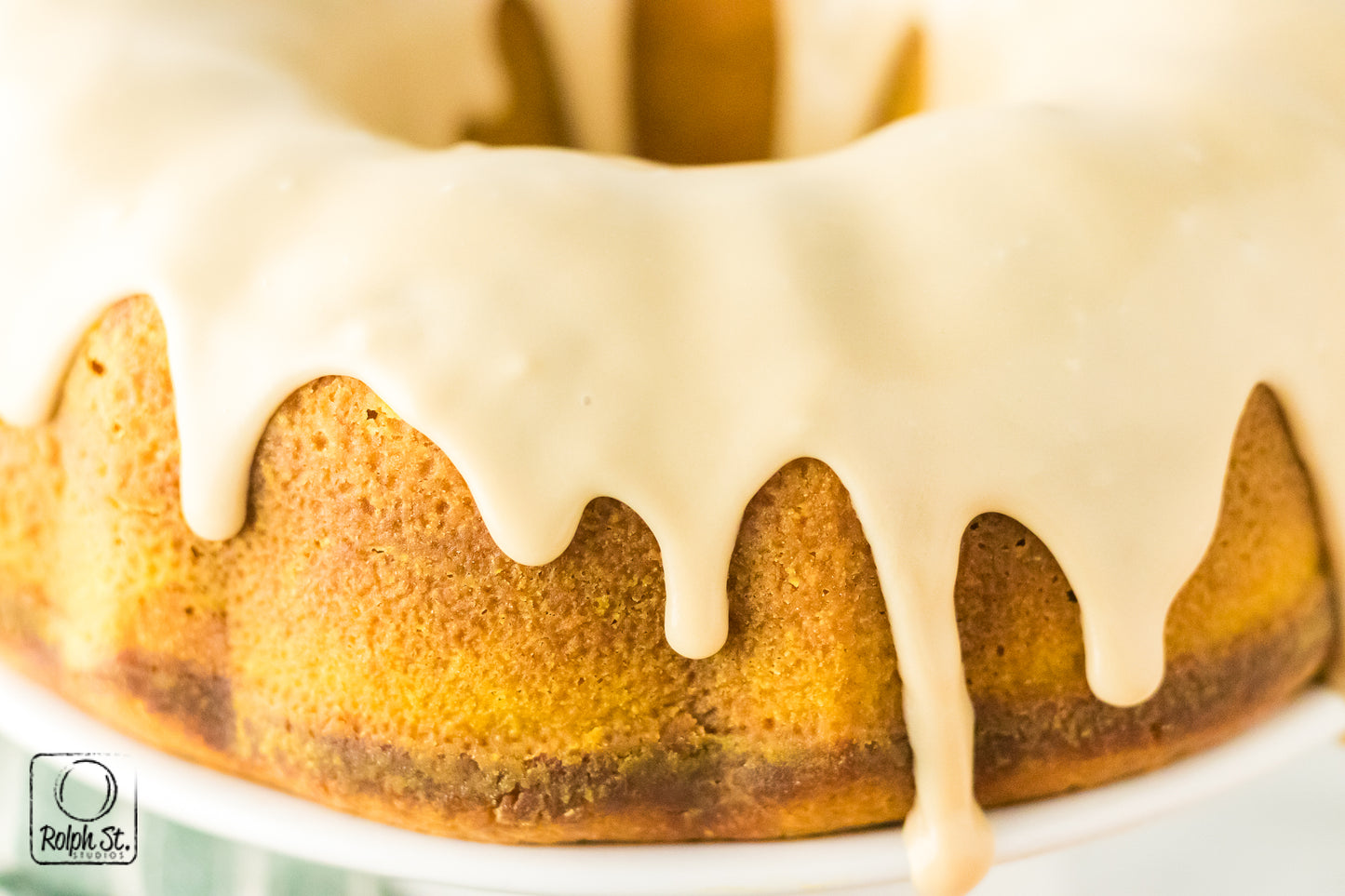 Exclusive Pumpkin Cheesecake Bundt Cake with Maple Glaze