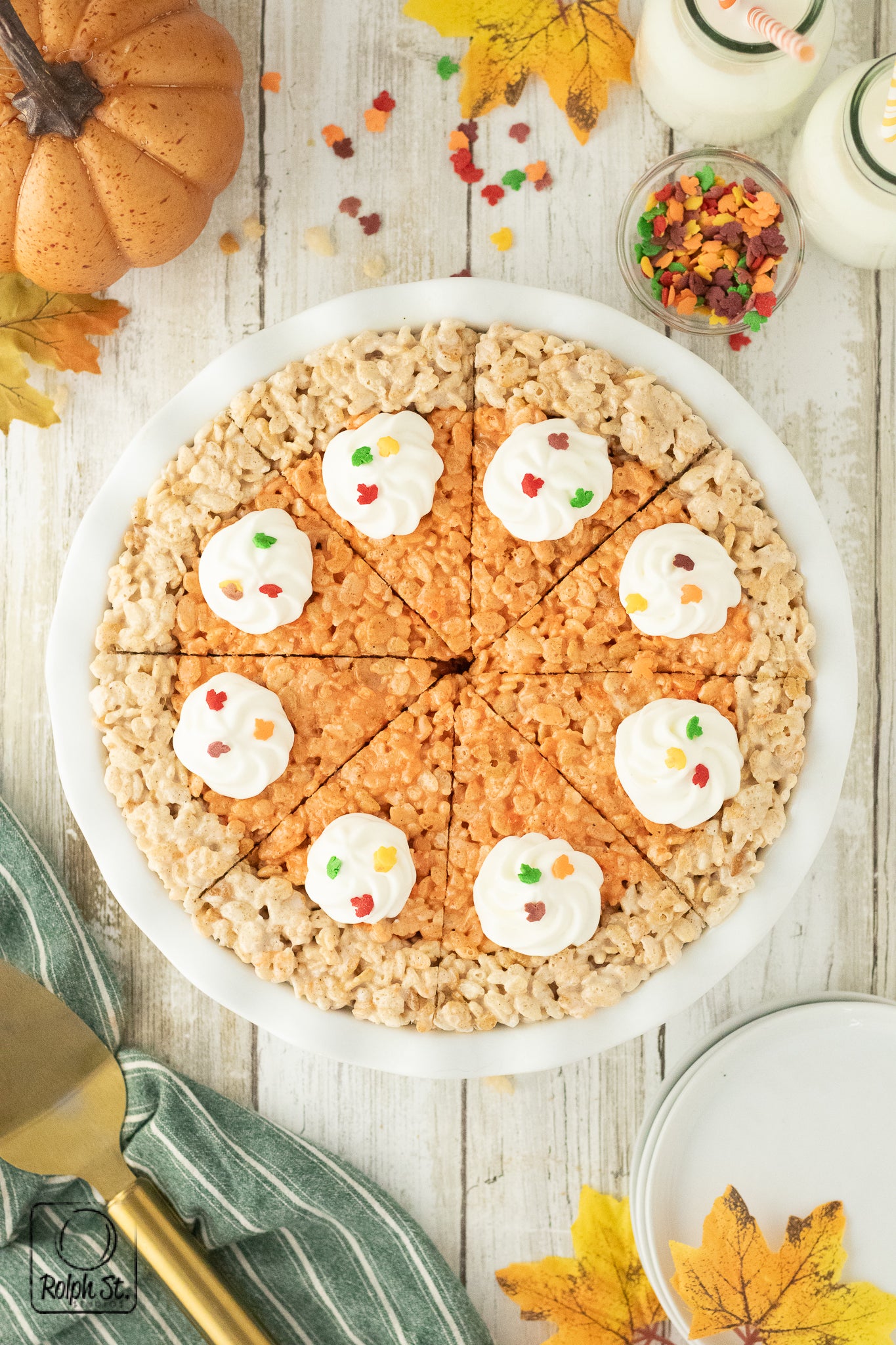 Exclusive Pumpkin Spice Rice Krispie Pie