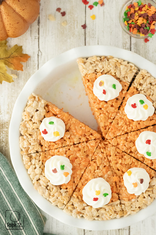 Exclusive Pumpkin Spice Rice Krispie Pie