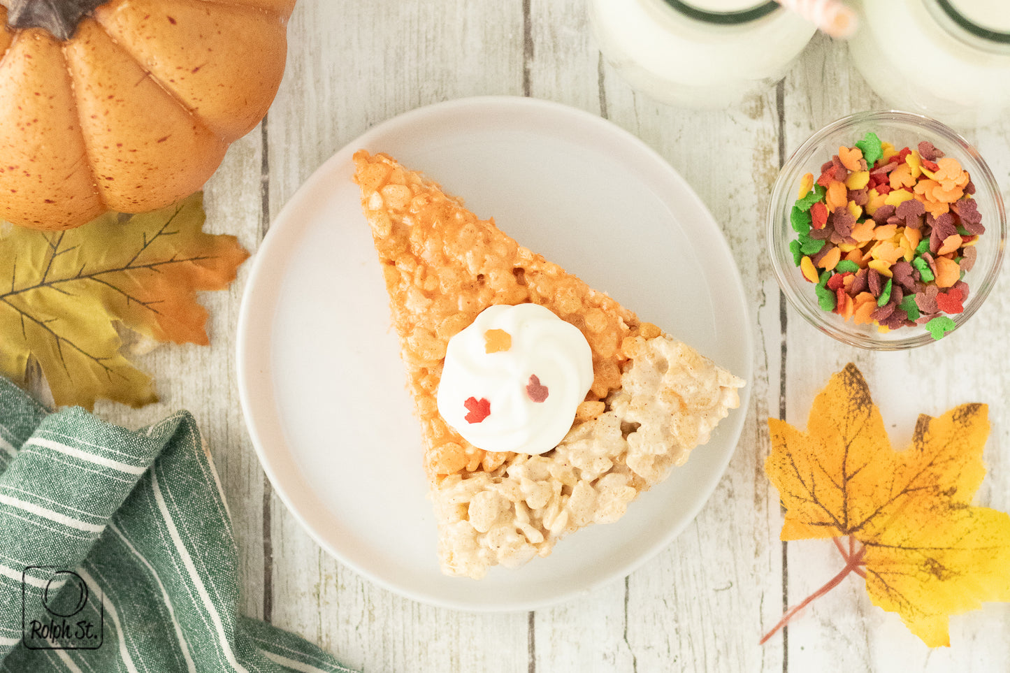 Exclusive Pumpkin Spice Rice Krispie Pie