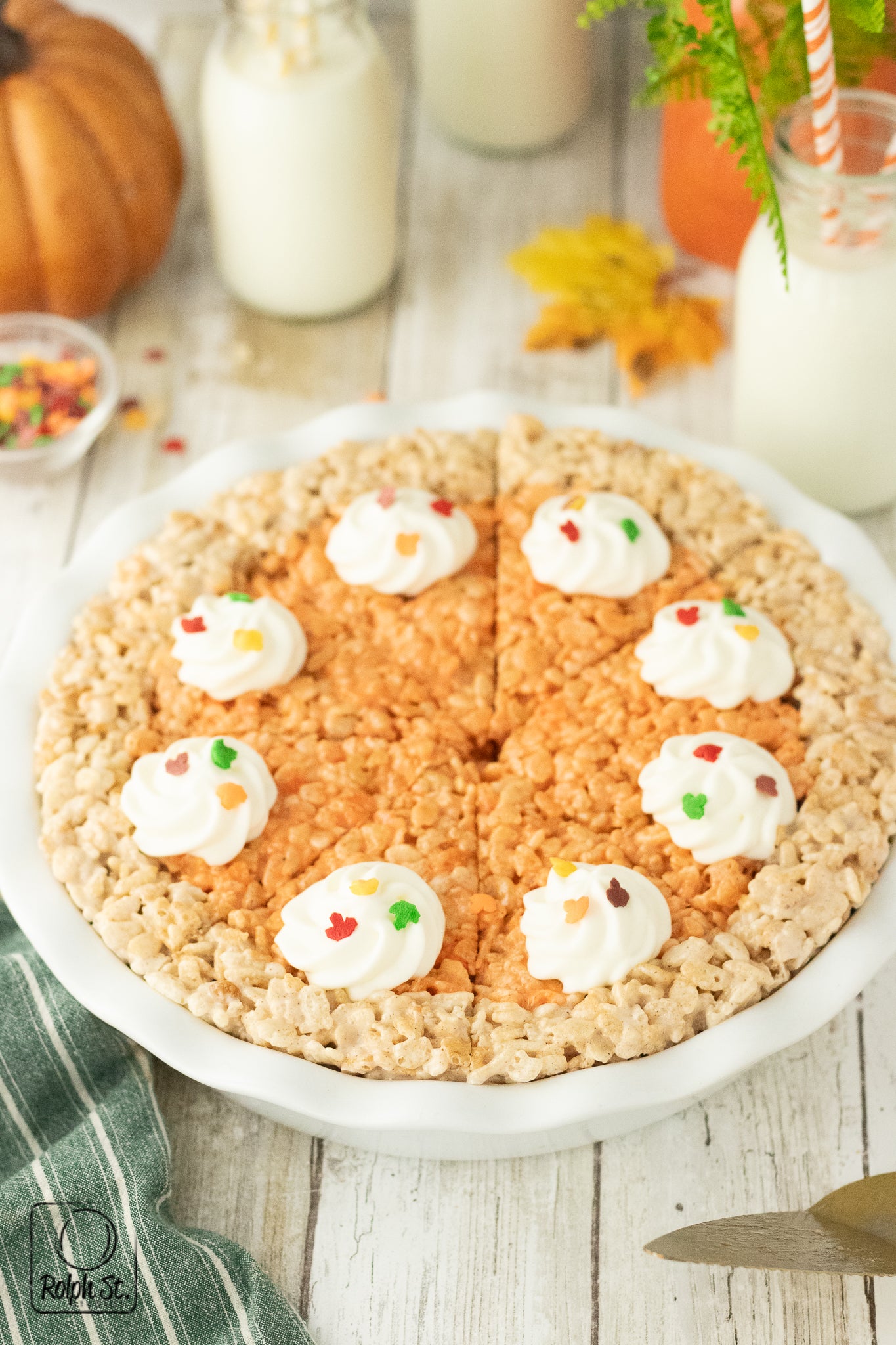 Exclusive Pumpkin Spice Rice Krispie Pie