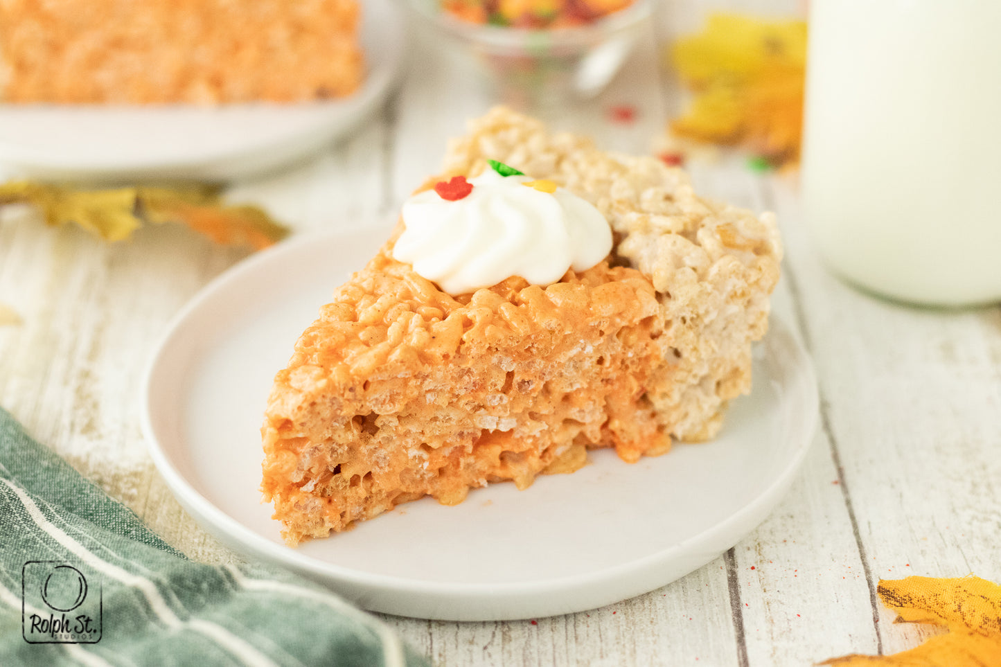 Exclusive Pumpkin Spice Rice Krispie Pie