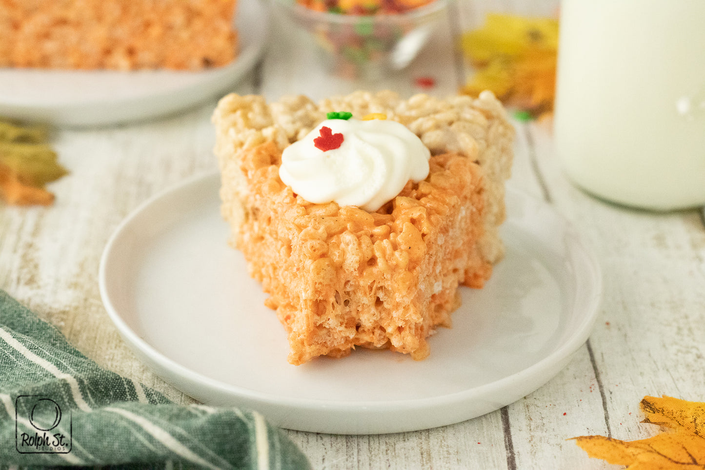 Exclusive Pumpkin Spice Rice Krispie Pie