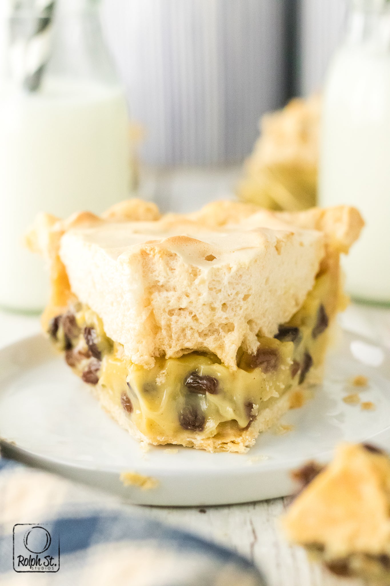 Exclusive Sour Cream Raisin Pie