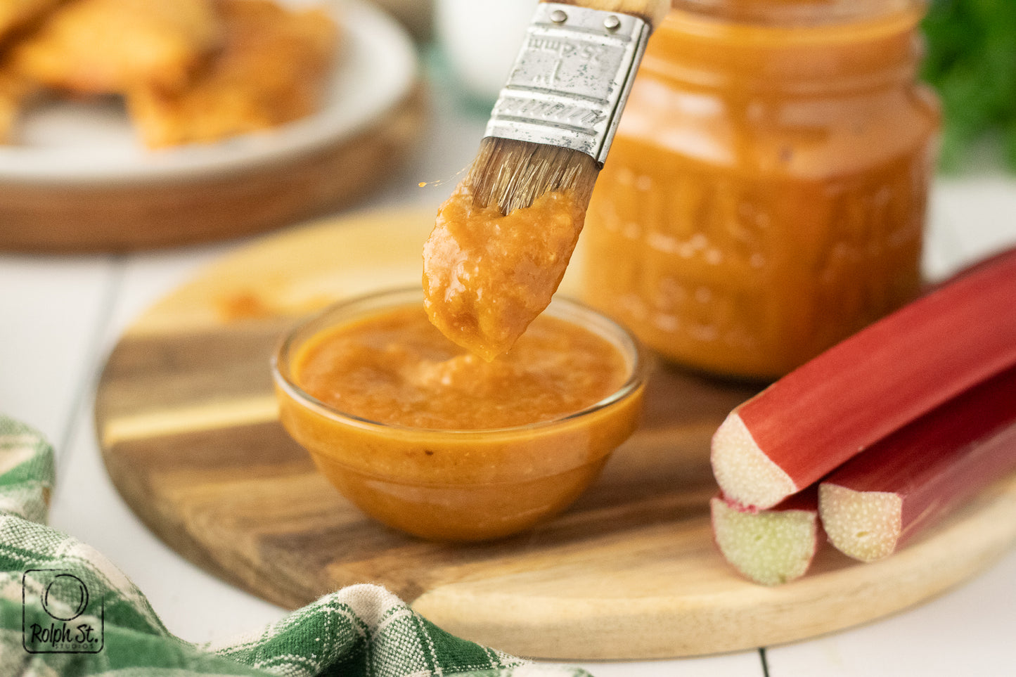 Exclusive Rhubarb-BQ Sauce
