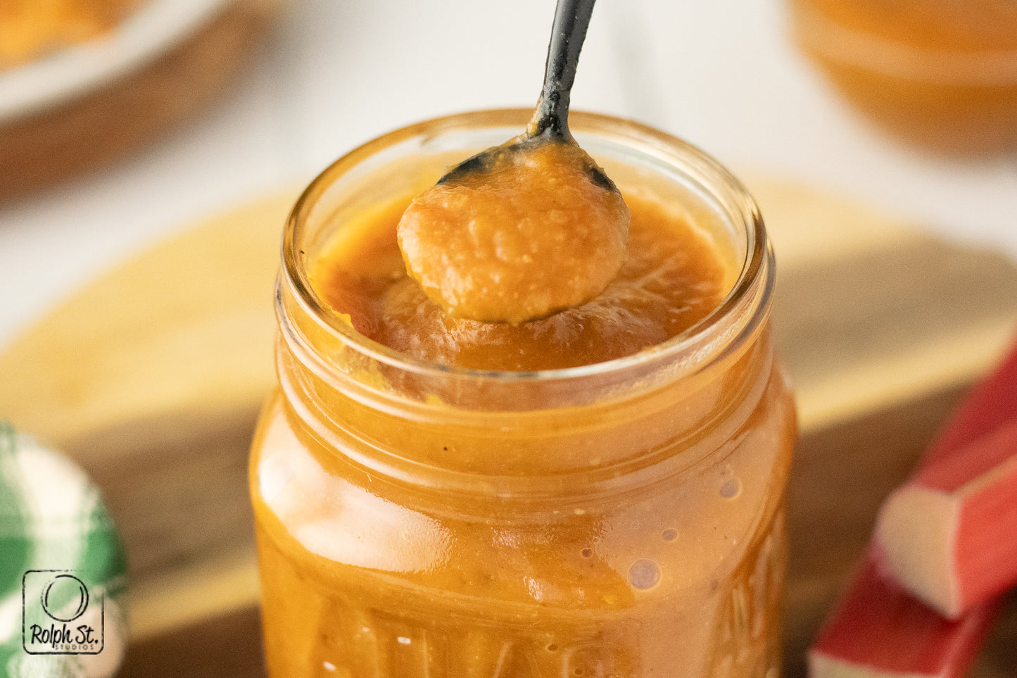 Exclusive Rhubarb-BQ Sauce