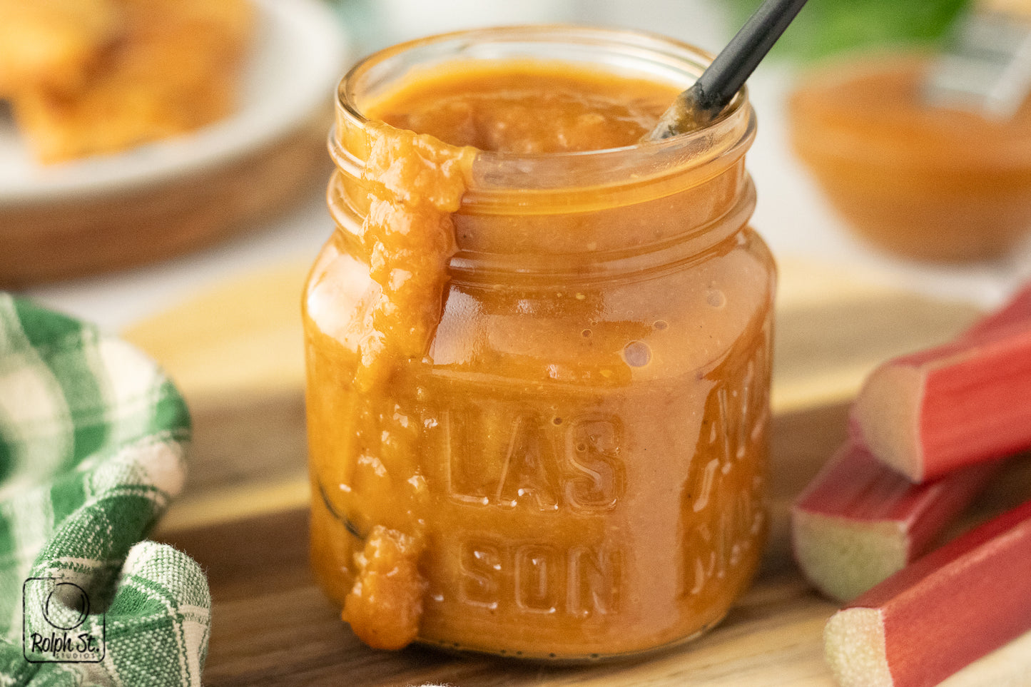 Exclusive Rhubarb-BQ Sauce