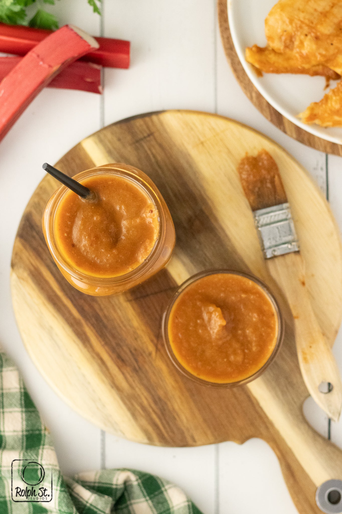 Exclusive Rhubarb-BQ Sauce