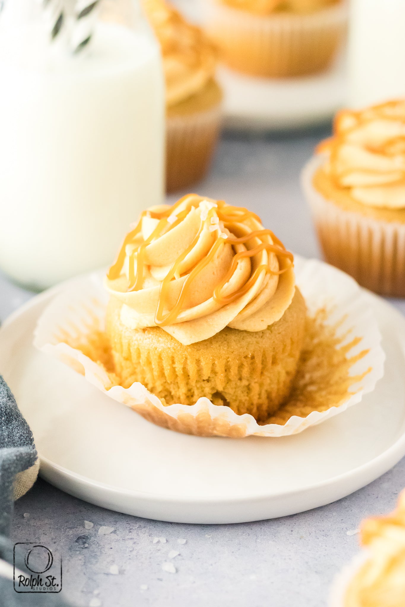 Exclusive Salted Caramel Cupcakes