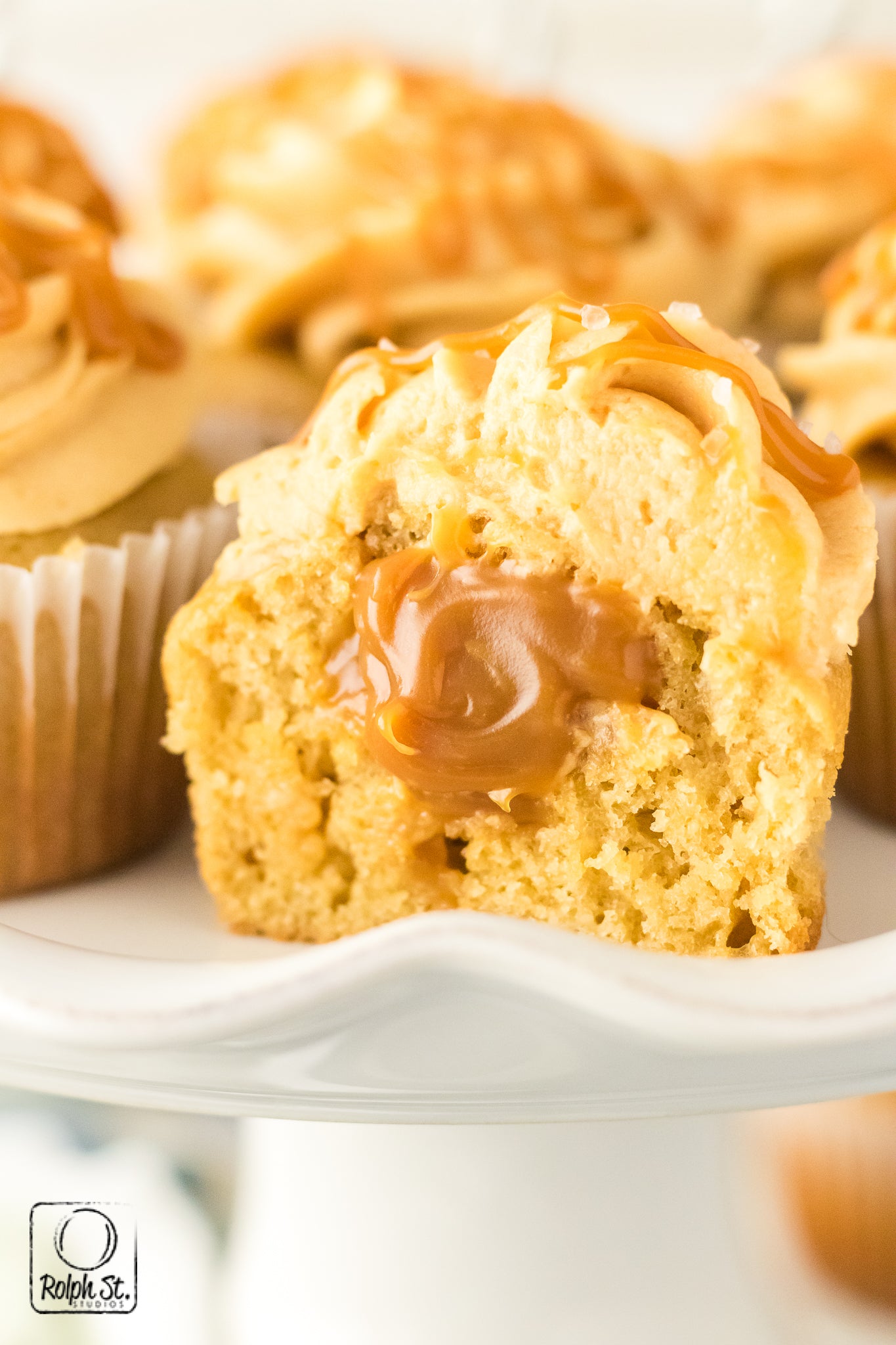Exclusive Salted Caramel Cupcakes