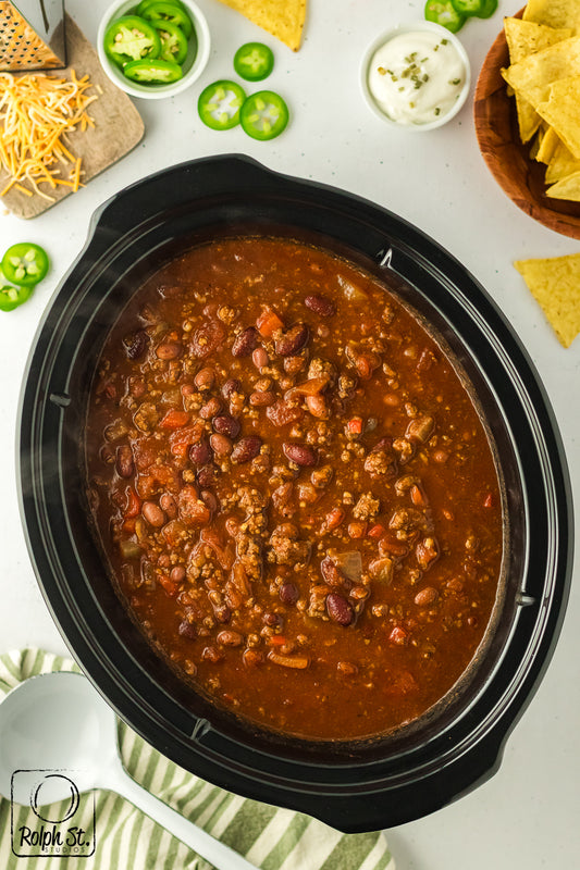 Exclusive Slow Cooker Chili