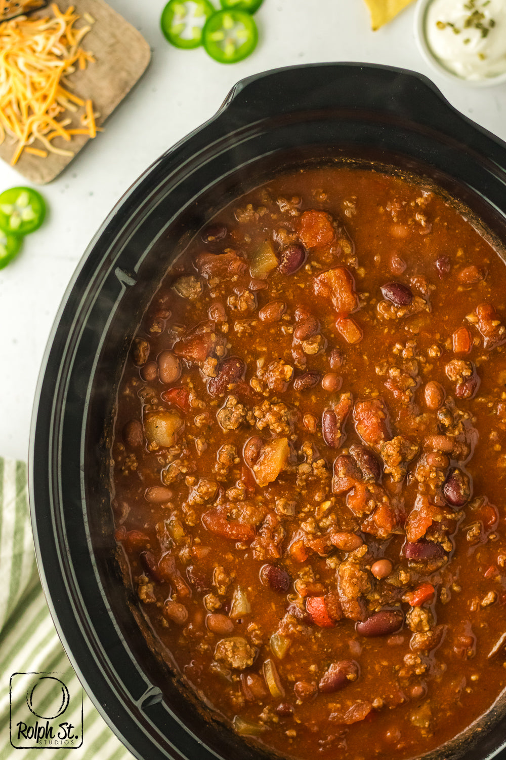 Exclusive Slow Cooker Chili
