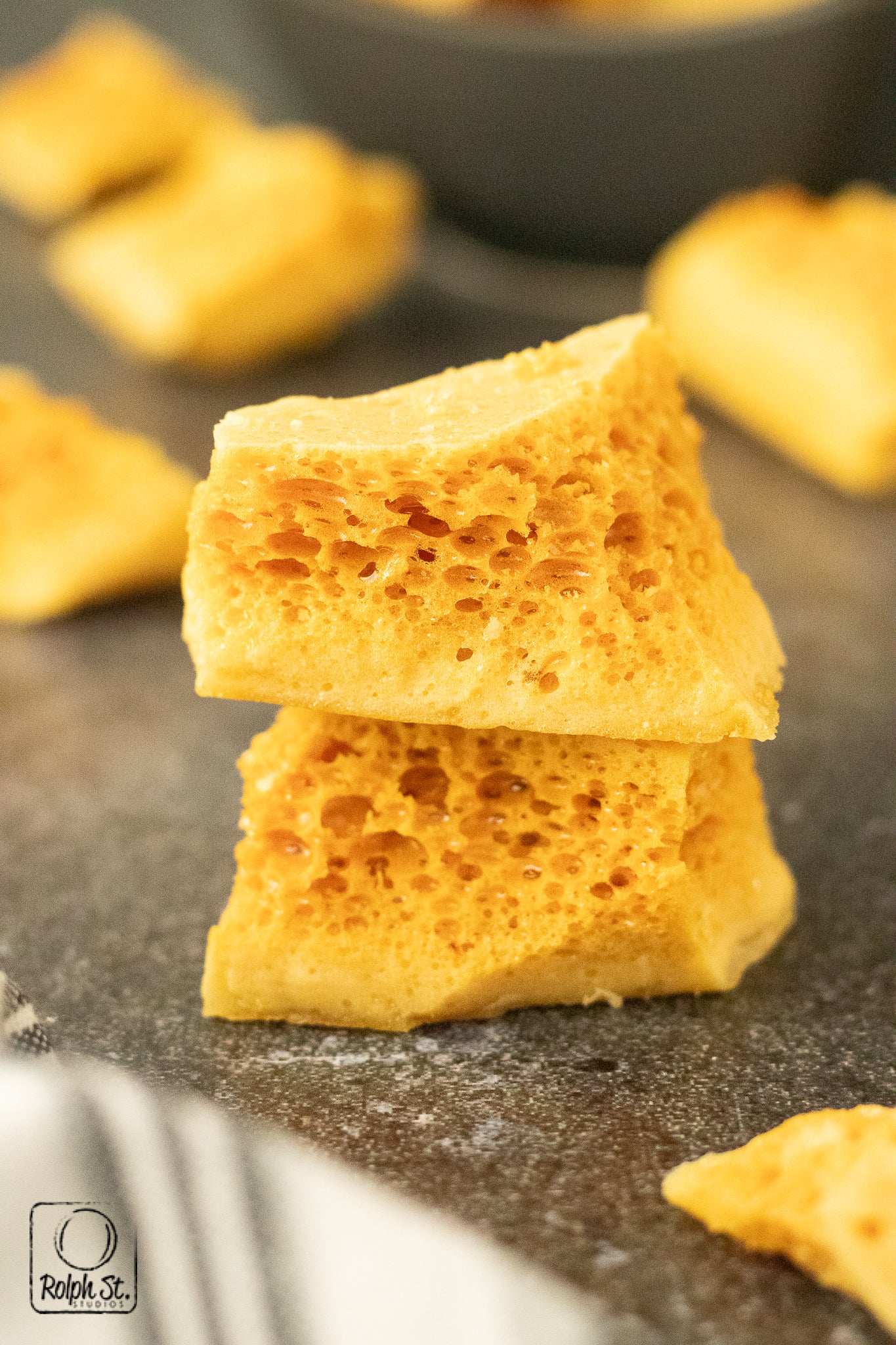 Recreation: Halloween Sponge Toffee