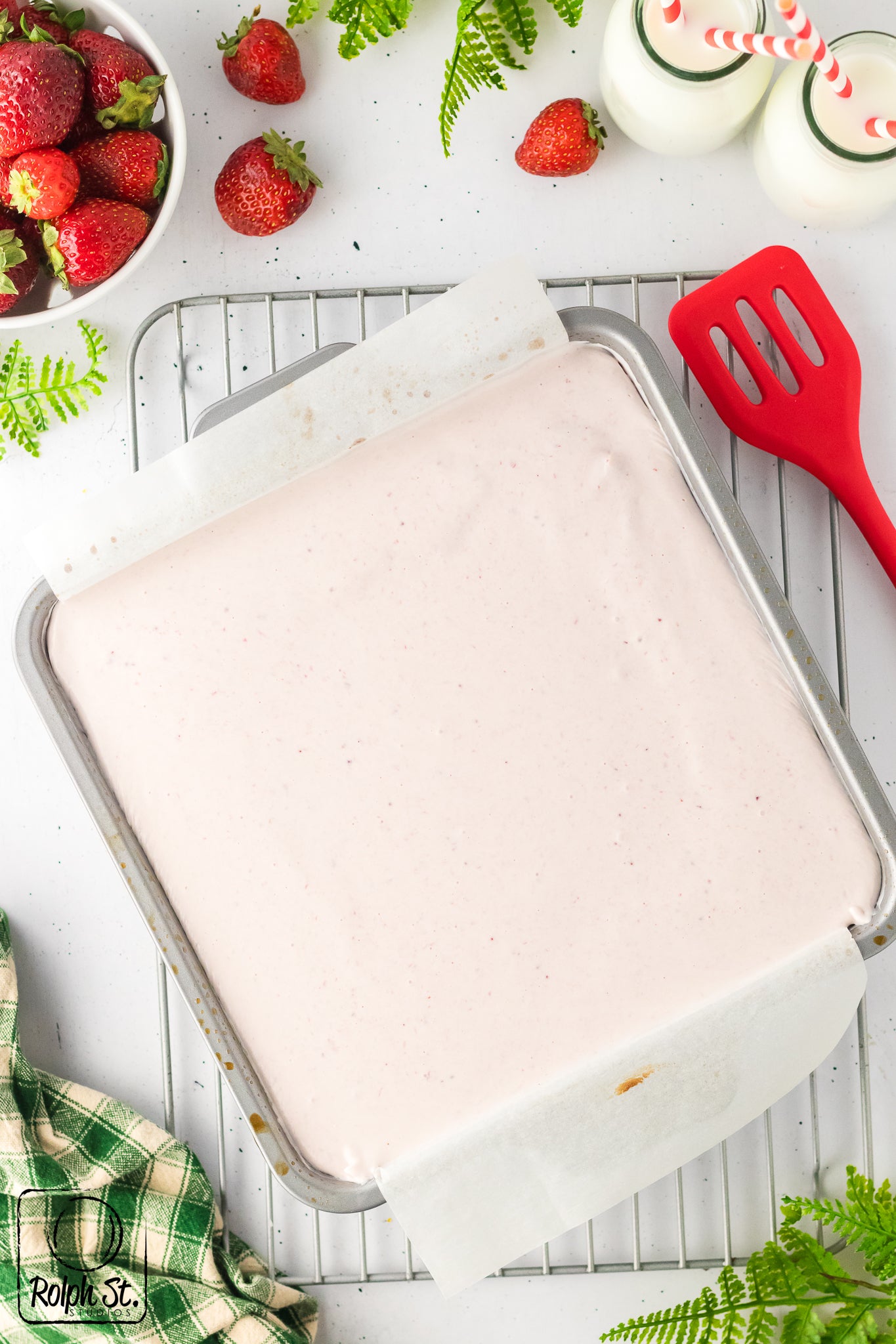 Exclusive Strawberry Blondies