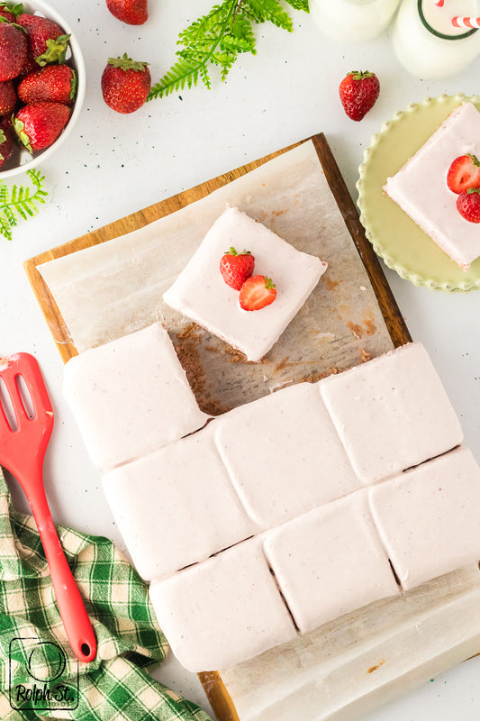 Exclusive Strawberry Blondies