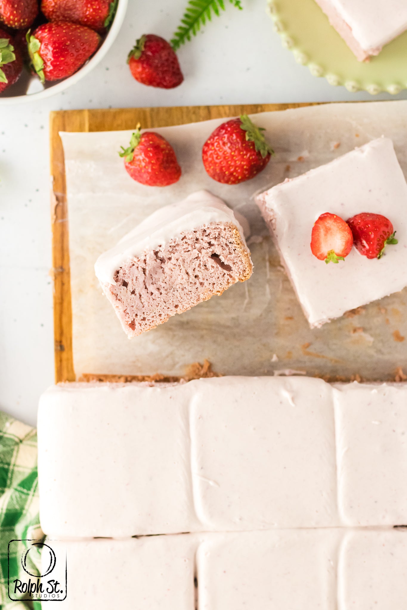 Exclusive Strawberry Blondies
