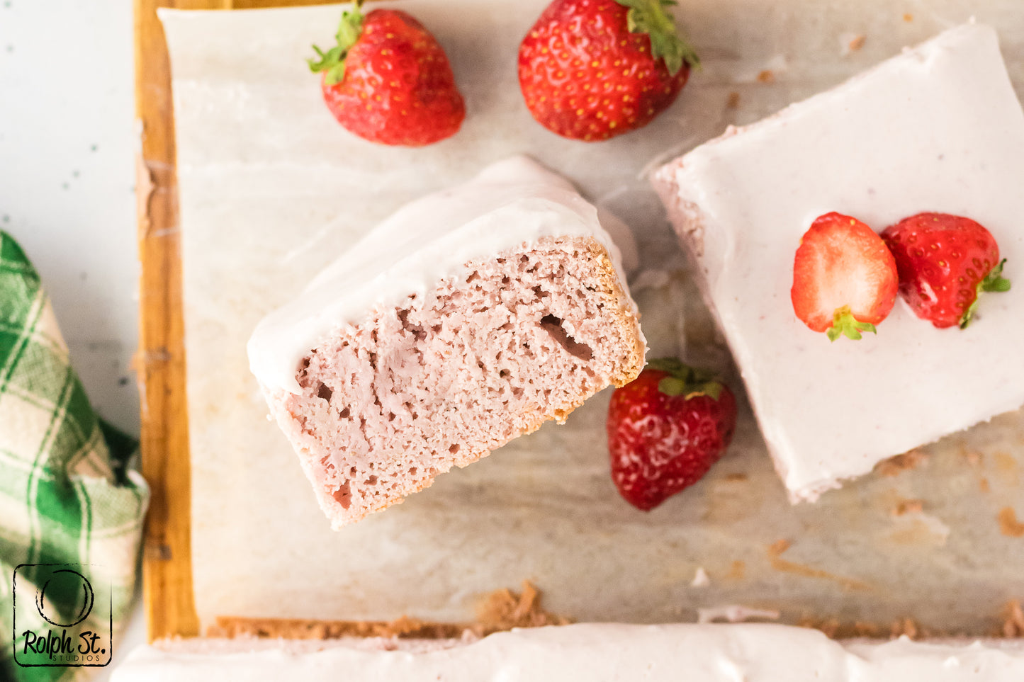 Exclusive Strawberry Blondies