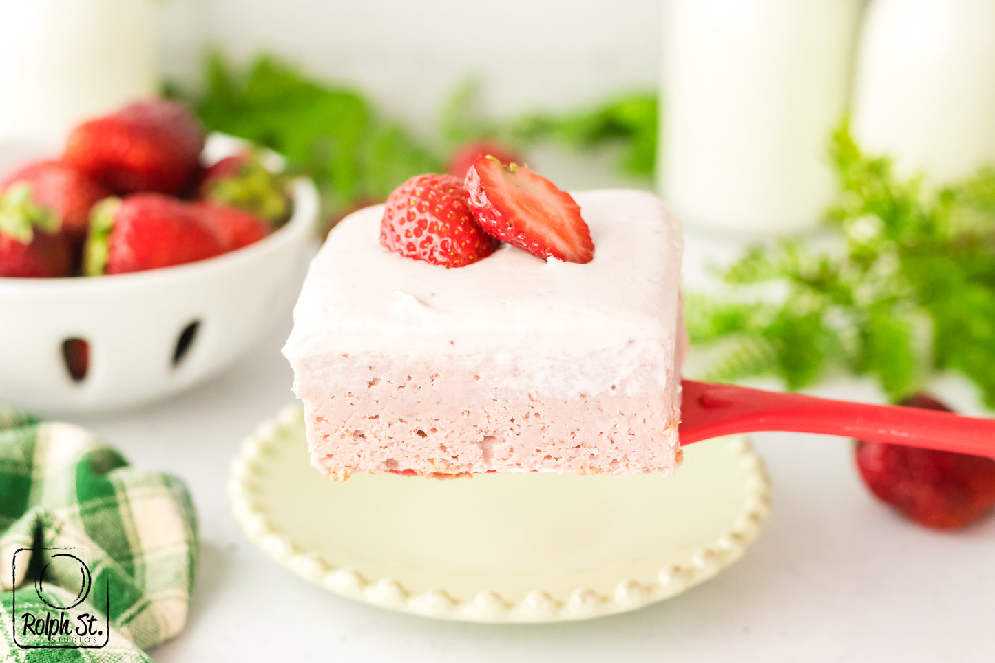 Exclusive Strawberry Blondies