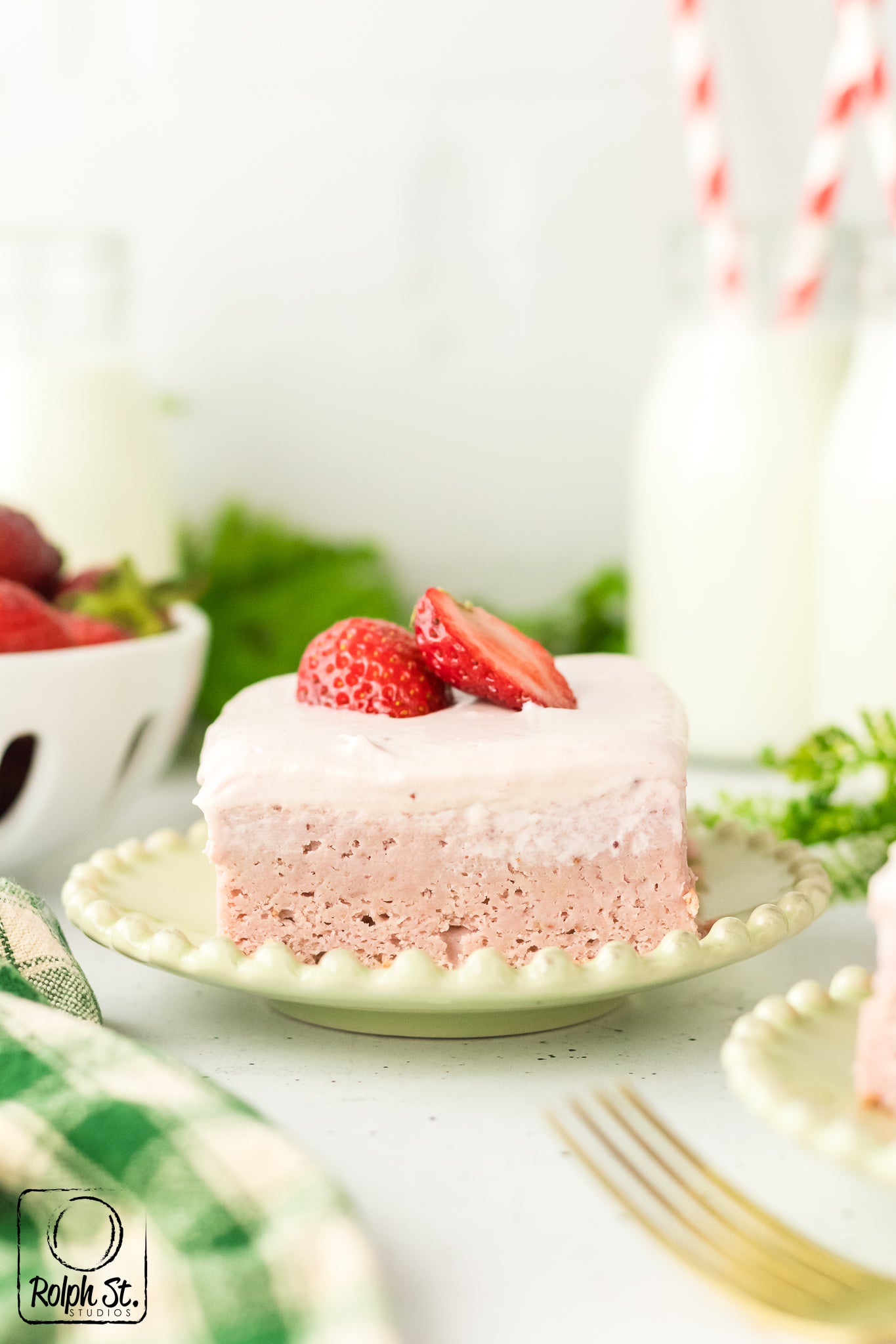 Exclusive Strawberry Blondies