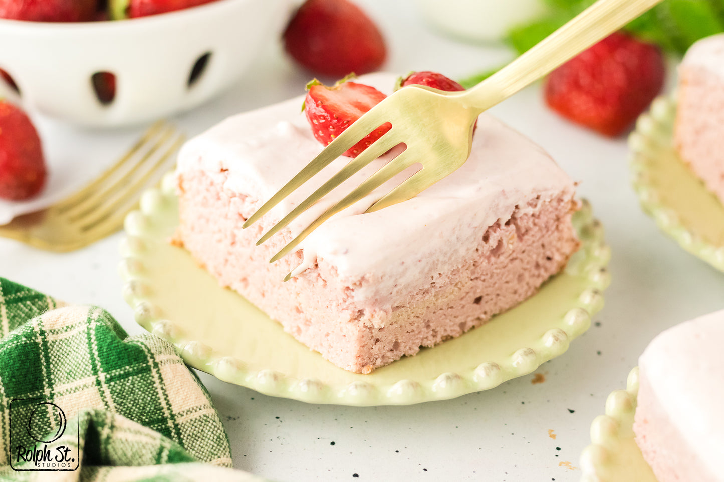 Exclusive Strawberry Blondies