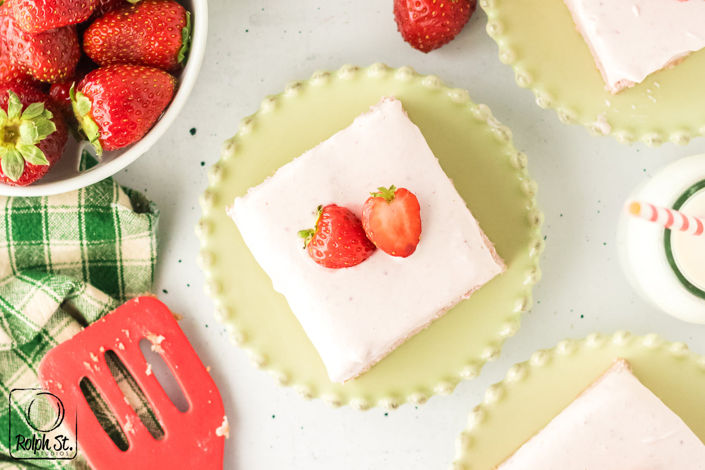 Exclusive Strawberry Blondies