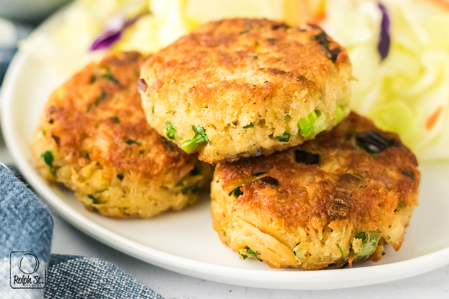 Exclusive Tuna Patties with Caper Dipping Sauce