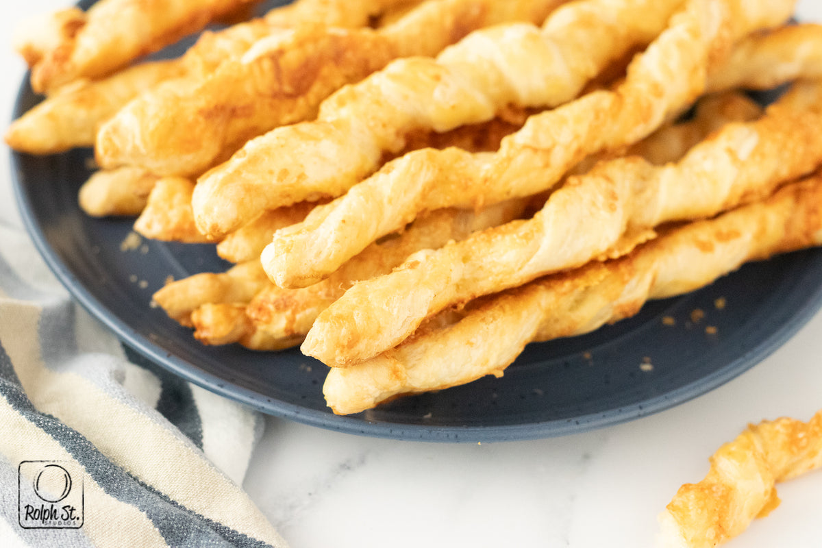 Recreation: Puff Pastry Cheese Straws