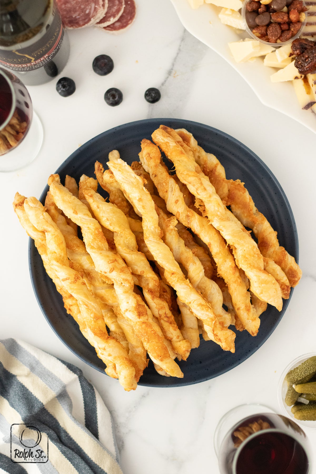 Recreation: Puff Pastry Cheese Straws