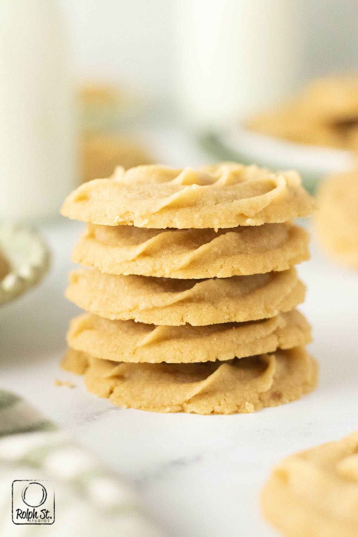 Recreation:  Shortbread Rosettes