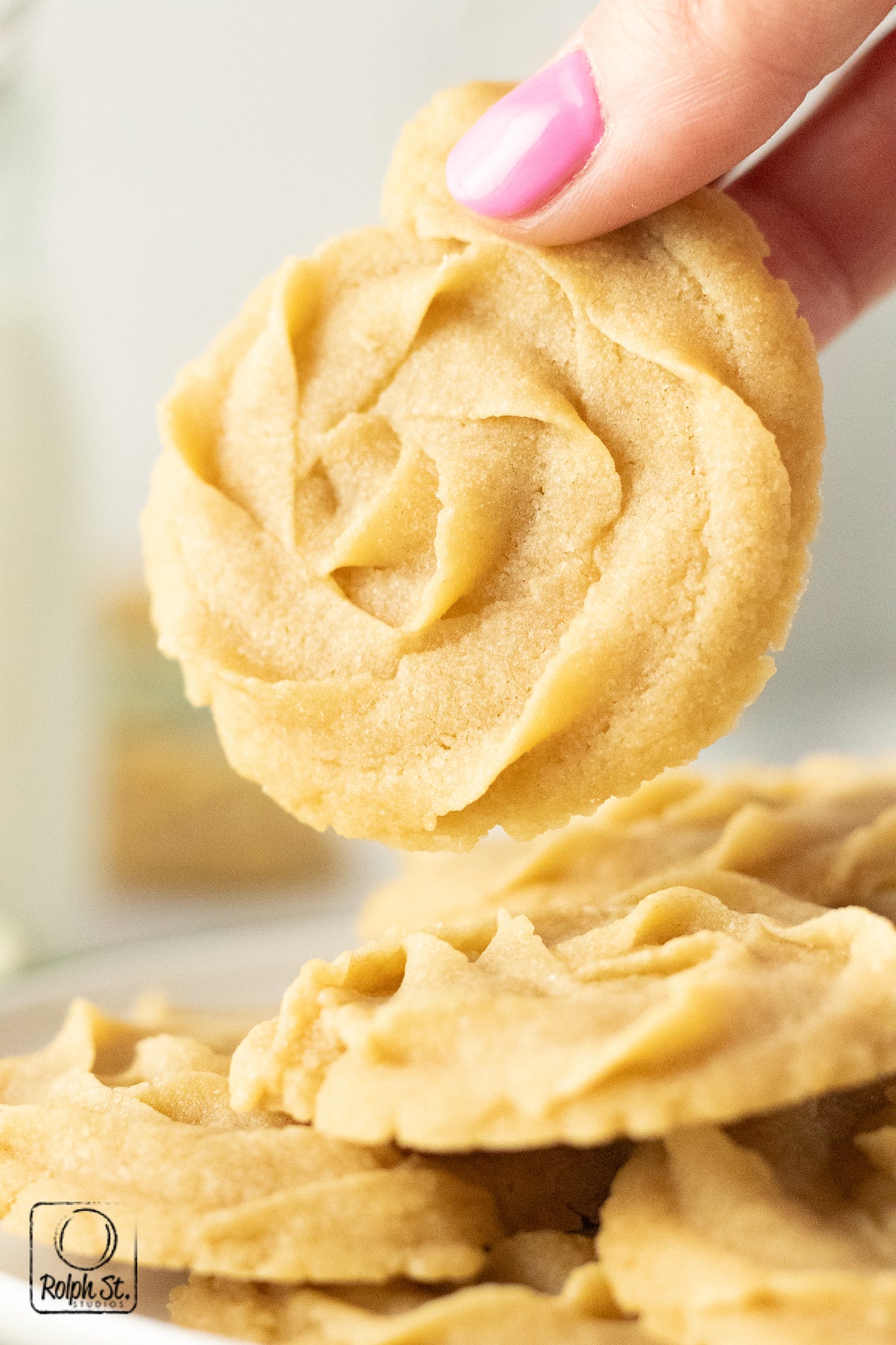Recreation:  Shortbread Rosettes