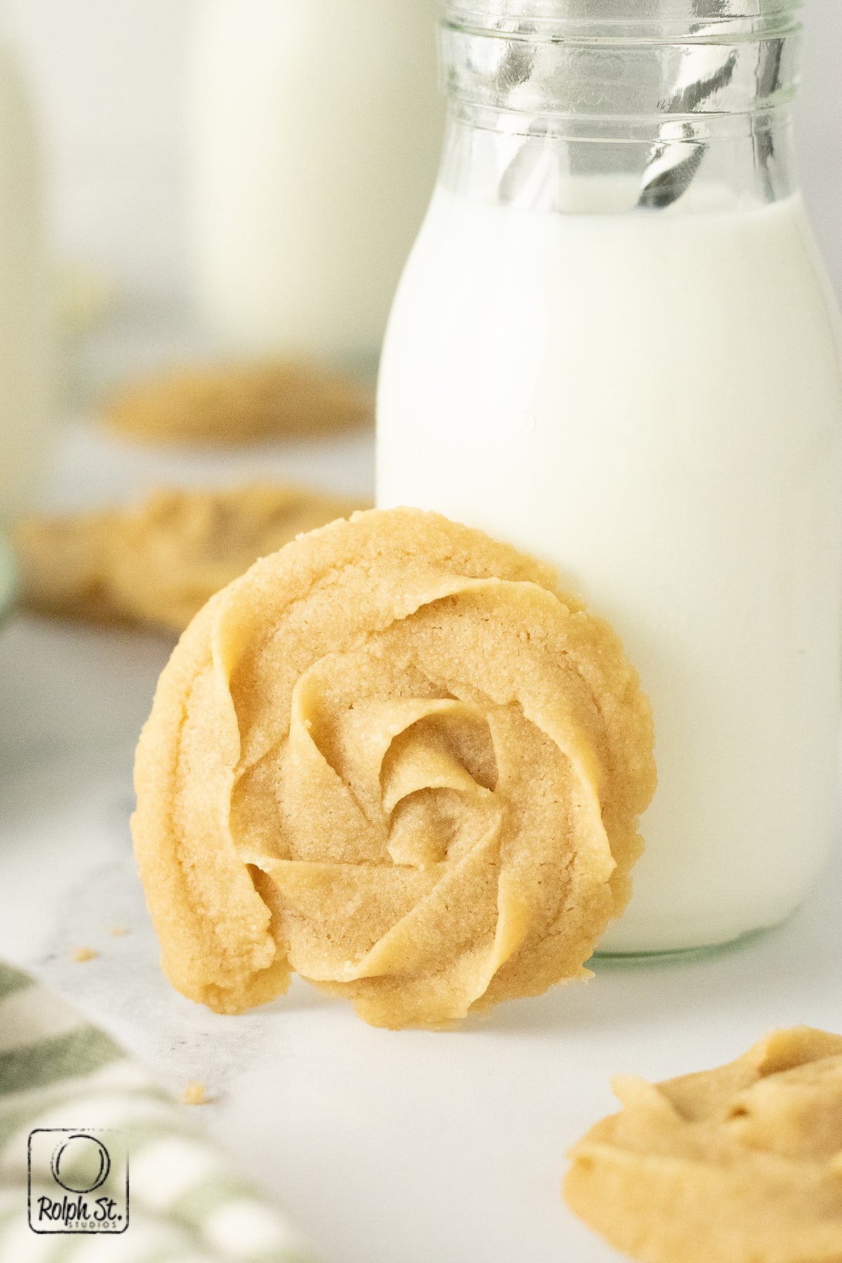 Recreation:  Shortbread Rosettes