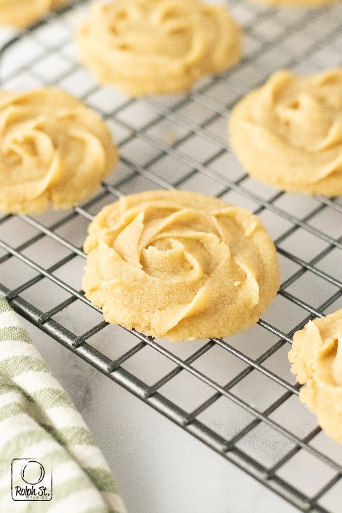 Recreation:  Shortbread Rosettes